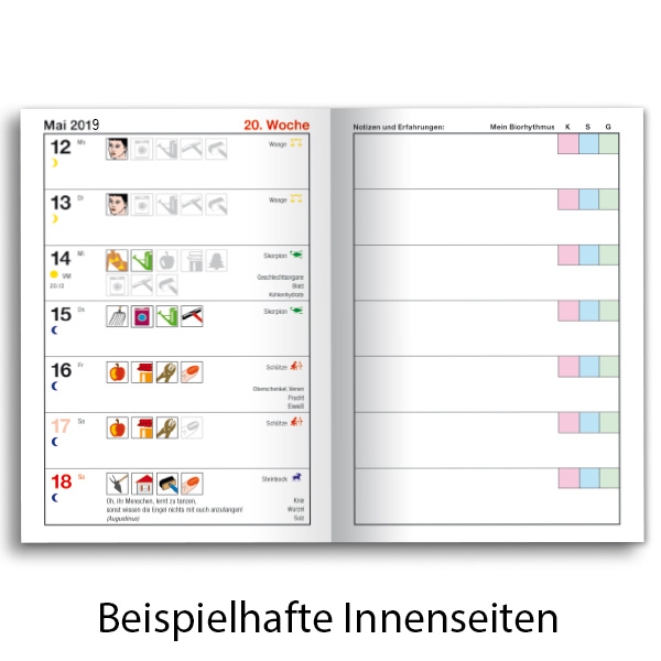 taschenkalender farbig 2